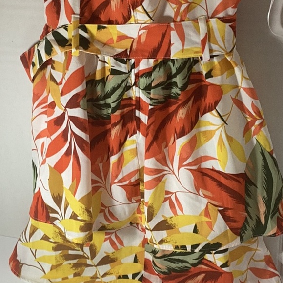 BCX Juniors Printed Chiffon Fit & Flare Dress - Picture 7 of 8